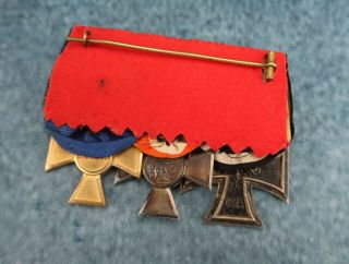 WW1 Imperial German pin Prussian cross badge medal Order of the Red Eagle enamel 5