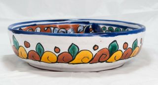Talavera Bowl Large Mexican Pottery Serving Dish 10 