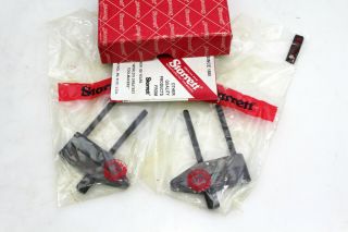 Vintage Starrett 161b 1 2 1 3/4” Clamps,   Pre Owned