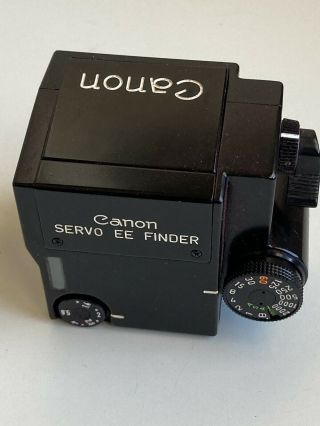 Vintage Canon Servo EE Finder Japan with Case As - Is 2