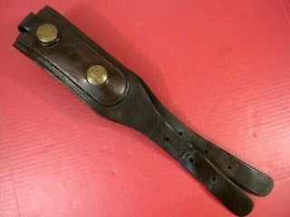 Wwi Us Army Cavalry M1904 Mcclellan Saddle - Neck Strap For Breast Strap Assy