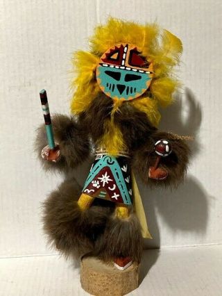 Vintage Sunface Kachina Doll (12 Inches)