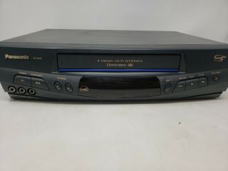 Vintage - Panasonic Pv - 8451 Vcr - And No Remote.  6.  5