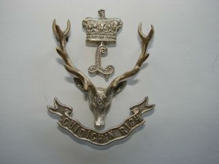 Canada Ww2 Glengarry Badge Officer 