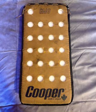Vintage Cooper Canada Gm9 Goalie Blocker (right - Handed)