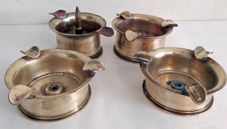 Ww1 Brass Shell Trench Art Ashtrays,  Catch All - Usa Military Artillery Casing