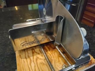 Vintage General Meat Slicer | Hand - Crank Machine | Model  400” Deluxe | Sharp