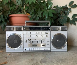 Curtis Mathes Jx - 500 Vintage Boombox Ghettoblaster Stereo Radio Cassette