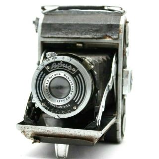 Vintage Rokuoh - Sha Semi Pearl Folding Camera W/1:4.  5 Lens L012c