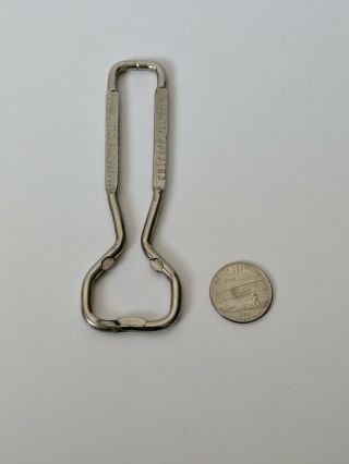 Old Beer Bottle Or Cone Top Can Opener,  Edelweiss Beer,  Chicago,  Illinois