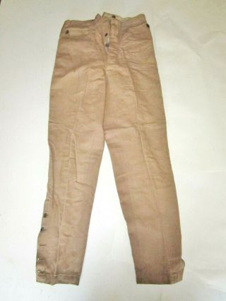 Vintage Wwi? U.  S.  Army Military Riding Pants Breeches Uniform Trousers Pettibone
