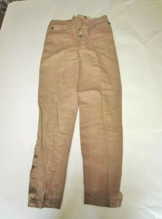 Vintage WWI? U.  S.  Army Military Riding Pants Breeches uniform trousers pettibone 3