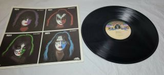 Vintage 1978 Kiss Gene Simmons Solo Vinyl Lp 7120 w/poster & Merch Casablanca 3