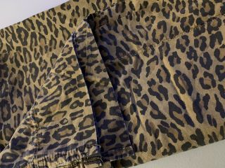 Vtg Ralph Lauren Home Aragon Medieval Leopard Guinevere Queen Flat Sheet