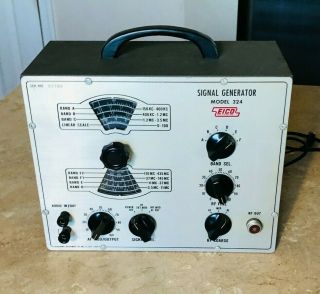 Vintage Eico Model 324 Signal Generator Test Equipment