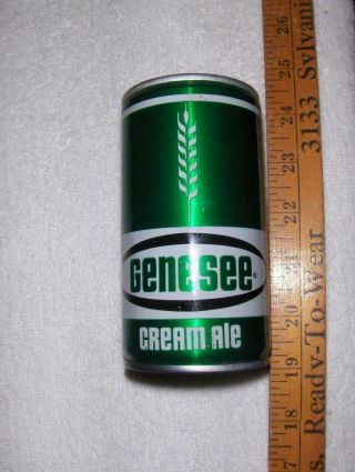 Empty Genesee Cream Ale Pull Tab 12 Oz.  Can