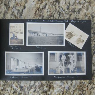 Wwi Us Navy Sailors Photo Album Over 120 Pictures Including Belleau Wood Photo