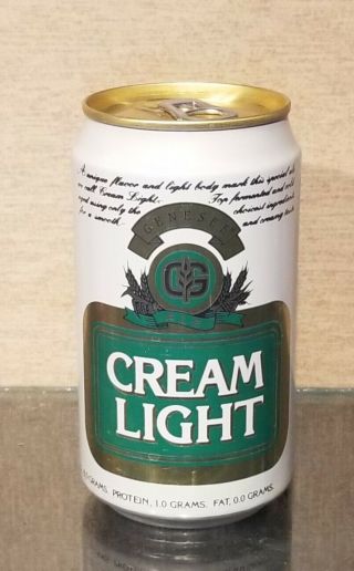 Bottom Open Genesee Cream Light Ale Stay Tab Beer Can Rochester York