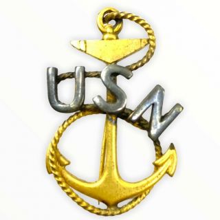 Ww1 Us Navy Petty Officers Cap Badge