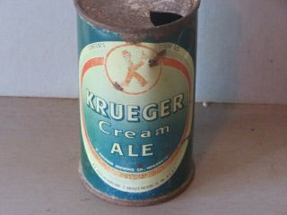Krueger Cream Ale.  Colorful.  Solid.  Flat Top