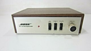 For Parts: Vintage Bose 901 Series Ii Active Equalizer