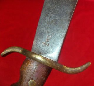 Pre Wwi Us Model 1904 Hospital Corp Bolo Knife Sa Made In1913