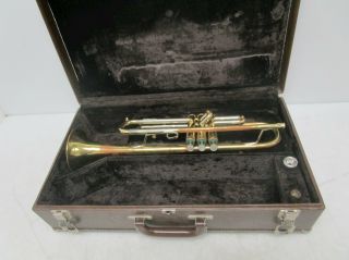 Getzen 300 Series Vintage Trumpet K69311 W/ Mouthpiece & Case