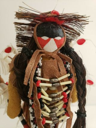 William Iron Horse Native American Style Warrior Doll