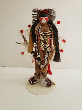 William Iron Horse Native American Style Warrior Doll 2