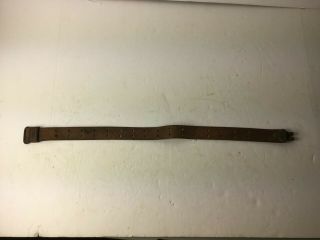 Ww1 Us 1918 Dated M1907 Rifle Sling Section For Springfield 1903