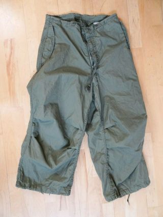 Vintage M51 Trousers Field Od Cold Weather Pants,  Size Short Small M - 1951