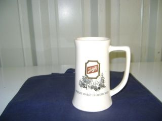 Vintage Schlitz Ceramic Beer Mug From The 1960 