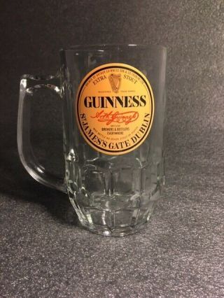 Vintage Guiness St James Gate Dublin Beer Mug Ravenhead Barmasters England