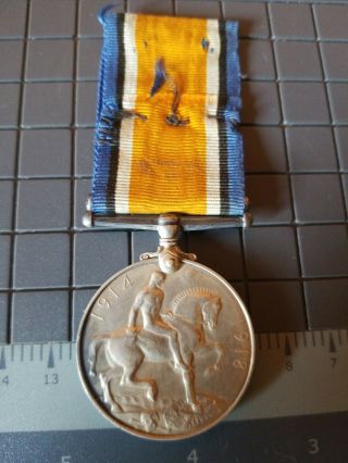 World War 1 British Silver War Service Medal Army Service Corps - - See Store Ww1