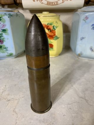 Ww I Pdps 37 - 85 French Artillery Shell 37mm