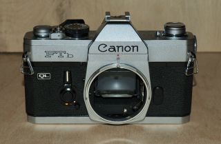 Vintage Canon Ftb Ql 35mm Slr Body Only - Extra,