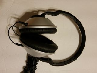 Bose Triport Around Ear Headphones Tp - 1a Black Silver,  Earpads Replaced,  Vintage