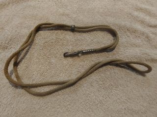 Wwi Us Army M1917 Pistol Lanyard For Colt M1911.  45acp - Dated 1917