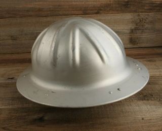 Vintage B.  F.  Mcdonalds Aluminum Hard Hat