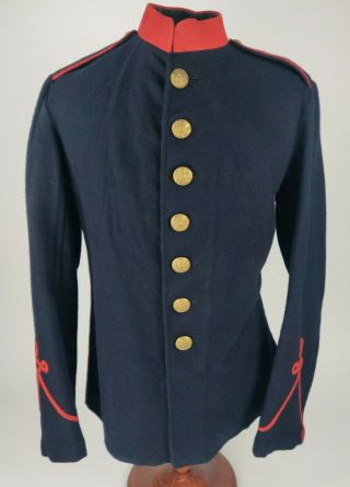 Pre Wwi Ww1 British Royal Artillery Dress Tunic Tagged Dated 1908
