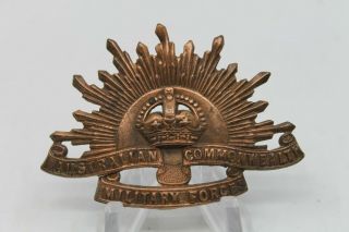 Ww1 Australian Aussie Anzac Cap Badge