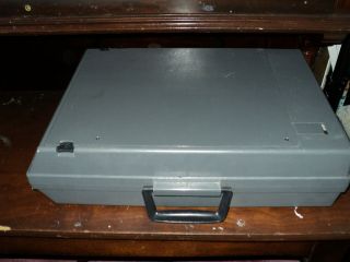 Vtg 3m 2000 Portable Briefcase Folding Overhead Projector Lamp