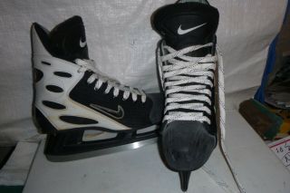 Mens Vintage Nike Sz 10 1/2 Hockey Ice Skates Collectable