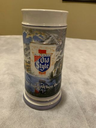 1985 Old Style Beer Stein Mug By G Heileman Brewing Co Limited Edition 64307