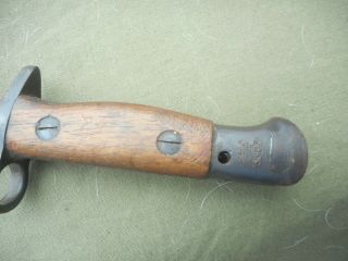 WW1 British Pattern 1907 Enfield Bayonet P1907 Sanderson 1917 2