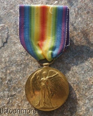 Wwi British Victory Medal Named Highland Light Infantry Hli - Scottish