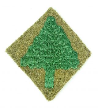 Wwi 91st Infantry Division Wool Patch