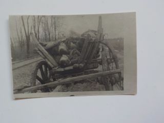 Wwi German Photo Postcard Dead Soldiers On Wagon World War 1 Photograph Ww I Ww1