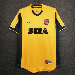 henry arsenal 1999/2000 retro soccer jersey vintage football classic shirts L 2
