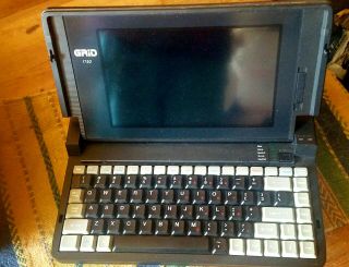 Vtg Grid Gridcase Model 1750 Laptop G 20 - 1751 Tp146 W/ Carrying Case Parts